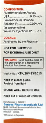 Fli Bottle Of 5ml Eye Drops