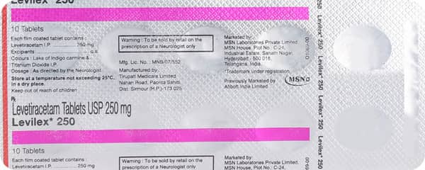 Levilex 250Mg Strip Of 10 Tablets