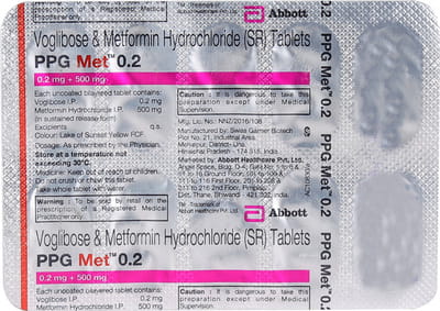 Ppg Met 0.2mg Strip Of 10 Tablets