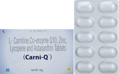 Carni Q Strip Of 10 Tablets