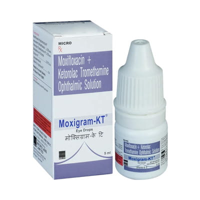 Moxigram Kt Bottle Of 5ml Eye Drops