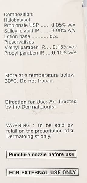 Halox S Bottle Of 30ml Lotion