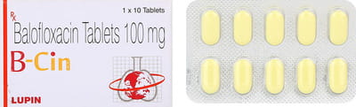 B Cin 100mg Strip Of 10 Tablets