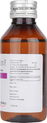 Levilex Bottle Of 100ml Syrup