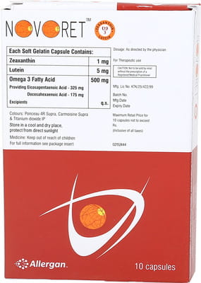 Novoret Strip Of 10 Softgel Capsules