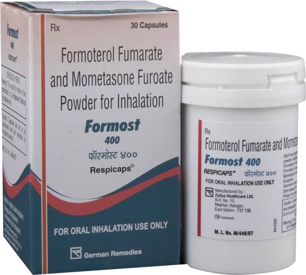 Formost 400mcg Box Of 30 Respicaps