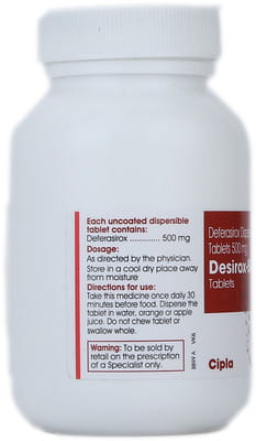Desirox 500mg Bottle Of 30 Tablets