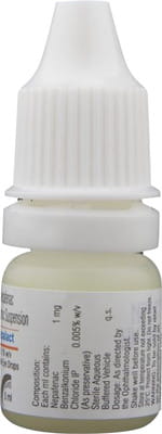 Nepalact 0.1% Bottle Of 5ml Eye Drops