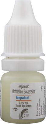 Nepalact 0.1% Bottle Of 5ml Eye Drops
