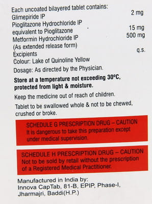 Triobimet 2mg Strip Of 10 Tablets