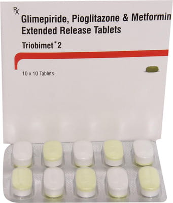 Triobimet 2mg Strip Of 10 Tablets