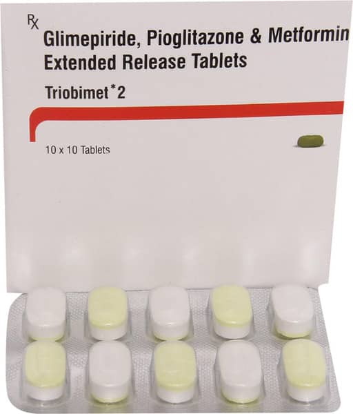 Triobimet 2mg Strip Of 10 Tablets