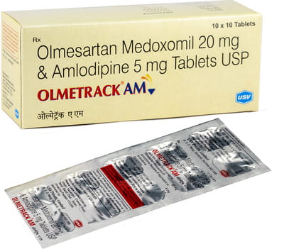Olmetrack Am Strip Of 10 Tablets