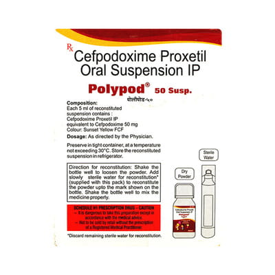 Polypod 50mg Bottle Of 30ml Suspension
