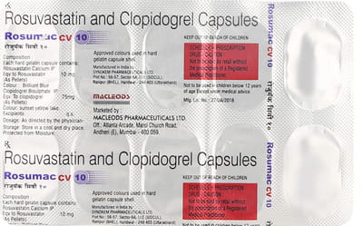 Rosumac Cv 10mg Strip Of 10 Capsules