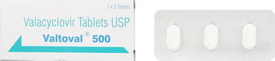 Valtoval 500mg Strip Of 3 Tablets