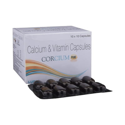 Corcium Plus Strip Of 10 Capsules