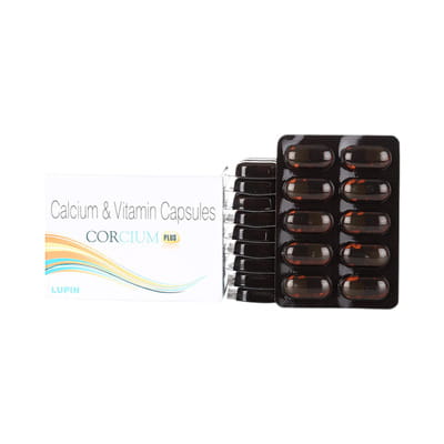 Corcium Plus Strip Of 10 Capsules