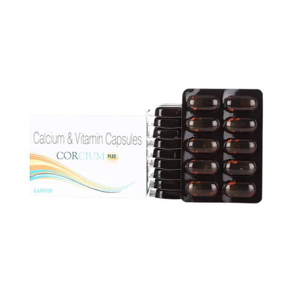 Corcium Plus Strip Of 10 Capsules