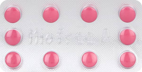 Miofree A 8mg Strip Of 10 Tablets