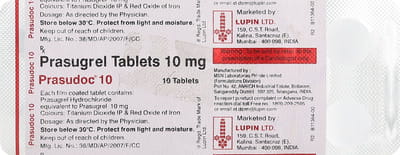 Prasudoc 10mg Strip Of 10 Tablets