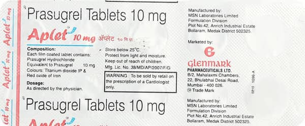 Aplet 10mg Tablet