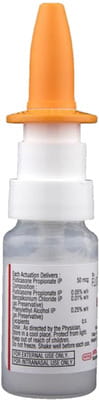 Ezicas Bottle Of 12ml Nasal Spray