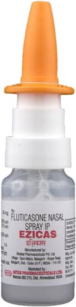 Ezicas Bottle Of 12ml Nasal Spray