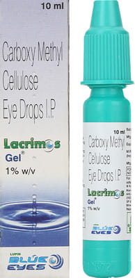 Lacrimos Gel 1% Bottle Of 10ml Eye Drops