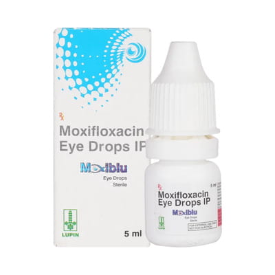 Moxiblu 0.5% Bottle Of 5ml Eye Drops