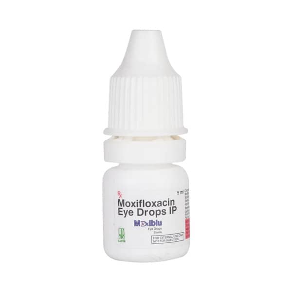 Moxiblu 0.5% Bottle Of 5ml Eye Drops