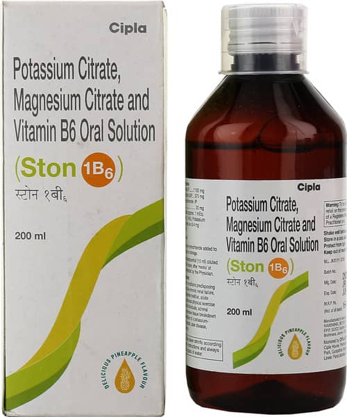Ston 1b6 Delicious Pineapple Flavour Bottle Of 200ml Oral Solution