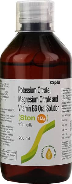 Ston 1b6 Delicious Pineapple Flavour Bottle Of 200ml Oral Solution