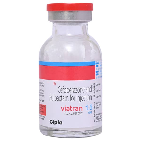 Viatran 1.5gm Dry Vial Of 1 Powder For Injection