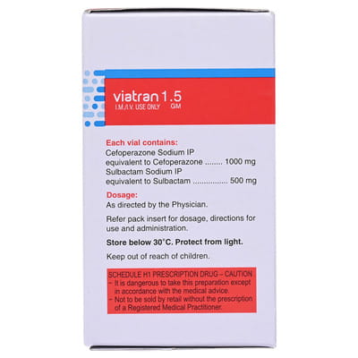 Viatran 1.5gm Dry Vial Of 1 Powder For Injection