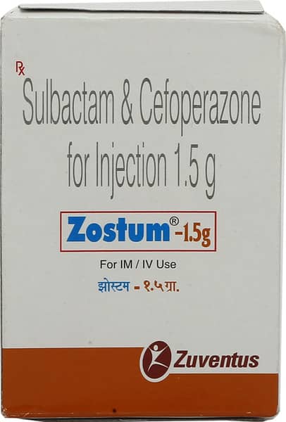 Zostum 1.5gm Powder For Injection