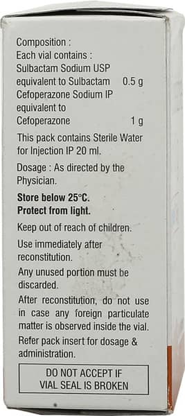 Zostum 1.5gm Powder For Injection