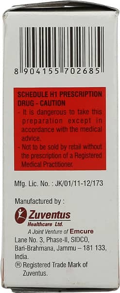 Zostum 1.5gm Powder For Injection