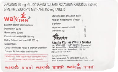 Wakfree Strip Of 10 Tablets