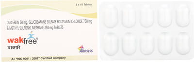 Wakfree Strip Of 10 Tablets