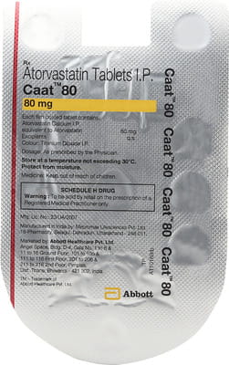 Caat 80mg Strip Of 10 Tablets
