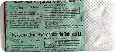 Fexy 120mg Strip Of 10 Tablets
