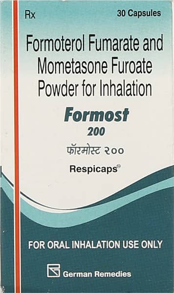 Formost 200mcg Box Of 30 Respicaps