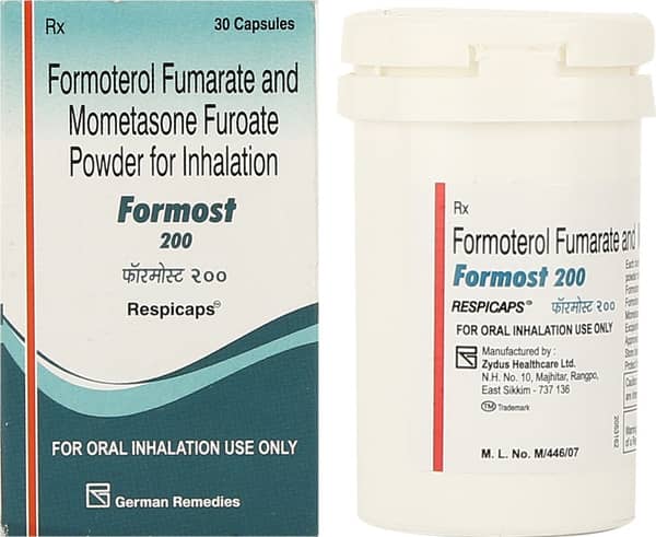 Formost 200mcg Box Of 30 Respicaps