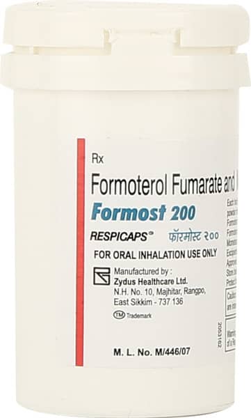 Formost 200mcg Box Of 30 Respicaps