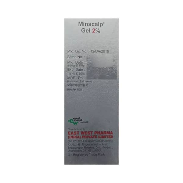 Minscalp 2% Tube Of 30Gm Gel (Pack Of 2)