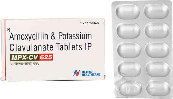 म्प्क्स सीवी 625एमजी टैबलेट