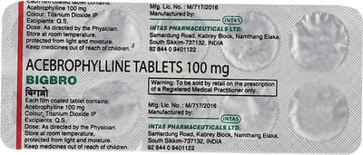 Bigbro 100mg Strip Of 10 Tablets