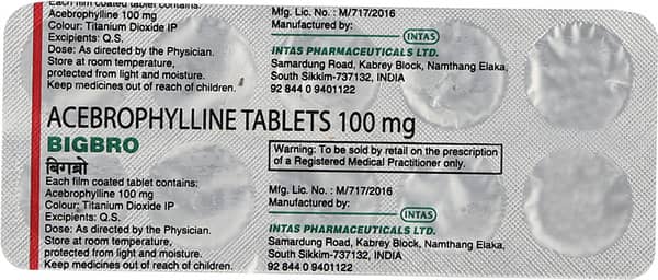 Bigbro 100mg Strip Of 10 Tablets