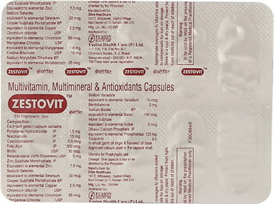 Zestovit Strip Of 10 Capsules